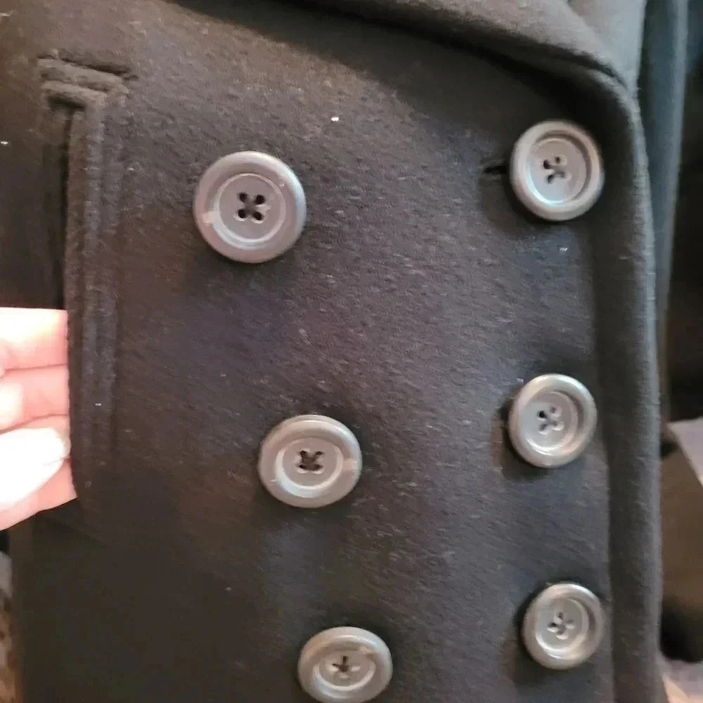 J CREW Ladies‎ black winter coat - Picture 10 of 14